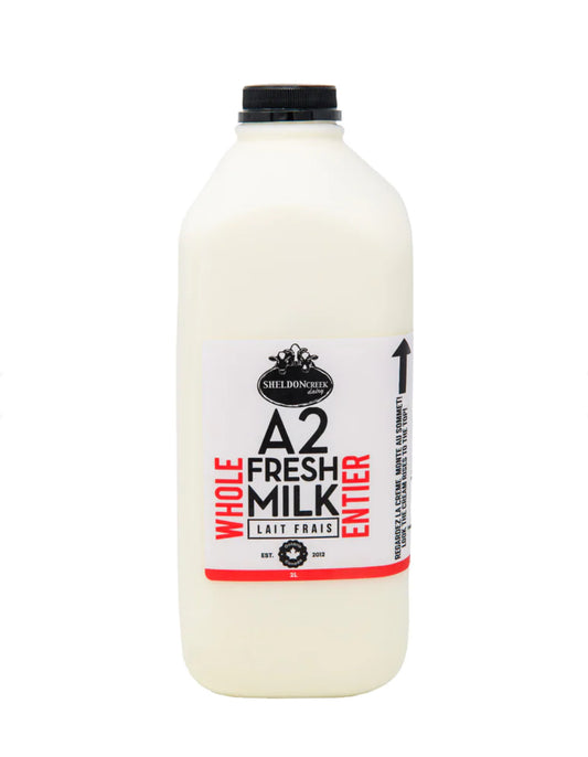 Cream Top Whole A2 Milk 2 Litres